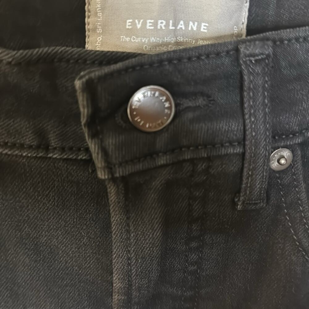 Everlane The Curvy Way-High Skinny Jean - Ash Size 28 Crop - Picture 6 of 8